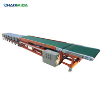 Ligne d'assemblage de machines de chargement de conteneurs télescopiques et de convoyeurs express