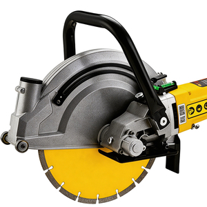 <span class=keywords><strong>Scie</strong></span> à béton électrique industrielle professionnelle de 12,6 pouces, machine de découpe portative sans poussière, moteur 13A, lame diamantée pour maçonnerie - Product Image 2
