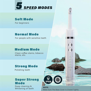 5 đầu thay thế xách tay điện răng làm trắng máy đánh bóng răng đánh bóng để sử dụng nhà với đánh bóng dán - Product Image 3