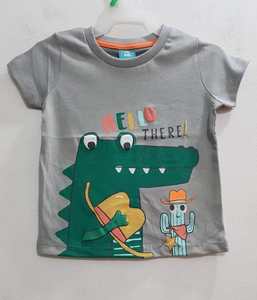 Camisetas de Manga Corta para Niños, Marca Original, Cuello Redondo, Algodón Premium, Lote de Bangladesh - Product Image 2