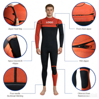 Combinaison de plongée intégrale en néoprène 3/2 mm de qualité supérieure, fermeture éclair sur la poitrine, taille XL, pour hommes et femmes, coupe-vent, pour le surf, la natation, la plongée et la plongée libre