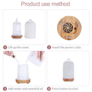 Diffuseur d'arômes JCSY 100 ml, humidificateur avec lumière LED pour usage domestique - Product Image 3