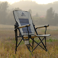 Portable extérieur en aluminium fauteuil épaissi Oxford tissu jardin Camping pêche loisirs meubles pour pique-nique pour l'extérieur