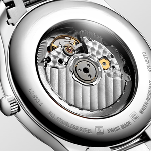 Reloj Automático para Hombre con Esfera de Números Romanos, Brazalete de Acero Inoxidable, Función de Fecha, Cristal de Zafiro, Reloj de Vestir Longinesing - Product Image 5