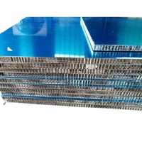 Nid d'abeille aluminium isolation panneau composite panneau porte core panneau fond de panier partition