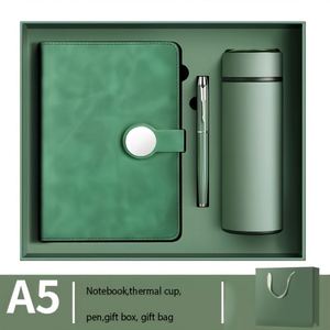Customizable Business Notebook Gift Set with Pen Water Bottle and Thermos <b>Cup</b> Christmas Promotional Item - Product Image 3