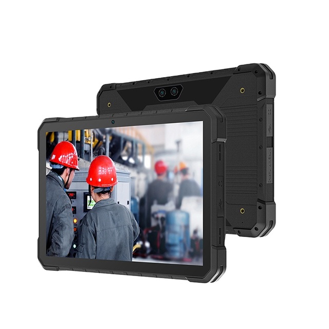 IP68 Dustproof 10.1inch 1000nit Sunlight Display 10000mah Battery with Long-range Uhf Android Rugged Tablet Pc