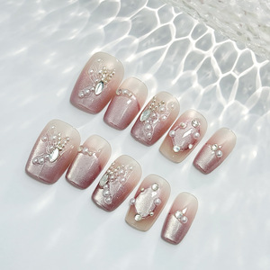 <span class=keywords><strong>Faux</strong></span> <span class=keywords><strong>Ongles</strong></span> à Presser en Gros – Offre Spéciale – Réutilisables, Peints à la Main, Couverture Complète pour Bal de Promo et Tendance – Assortiment Varié de <span class=keywords><strong>Faux</strong></span> <span class=keywords><strong>Ongles</strong></span> - Product Image 5