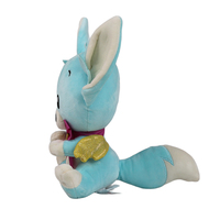 Peluche Renard Bleu Sprite en Gros, Animal en Peluche Ultra Doux en Tissu Coton PP 31-50cm, Cadeau Personnalisé OEM pour Enfants, Halloween