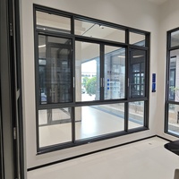 Ventanas Corredizas de Vidrio Doble y Triple con Aislamiento Térmico de Aluminio de Alta Eficiencia Energética Deioux Hurricane para Casas Pasivas
