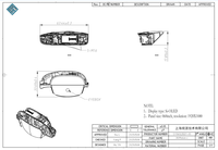 Module optique binoculaire de 0,6 pouce pour lunettes AR, moteur optique micro OLED pour affichage proche de l'œil