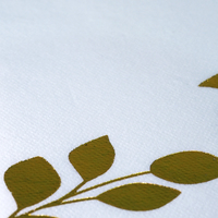 Serviettes en papier personnalisées avec logo, texture en lin, absorbantes, résistantes à l'huile et à l'eau, jetables, serviettes en papier Airlaid