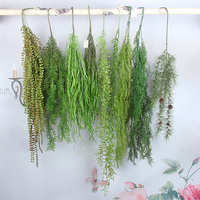 Plantes suspendues artificielles, matériau plastique écologique, plantes vertes de haute qualité, taille personnalisable, maison, salle à manger, jardin