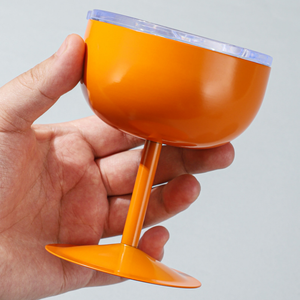 New 304 Thép Không Gỉ <span class=keywords><strong>Mini</strong></span> Cao Rượu Vang Thủy Tinh 5Oz Giá Trị Màu Sắc Cao Hình Chữ U Thủy Tinh Với Nắp Cho Nhà Rượu Vang Đỏ Ly - Product Image 5