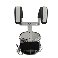 Tambour de batterie de fanfare avec kit de transport pour défilés en extérieur, performances de fanfare, compétitions scolaires et scènes