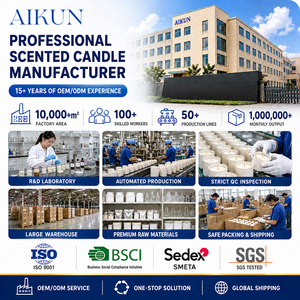 AIKUN Fournisseur en gros de bougies parfumées à mèche unique dans un pot en céramique blanc pour l'aromathérapie, les chambres <span class=keywords><strong>d</strong></span>'hôtel, les spas et les salons - Product Image 6