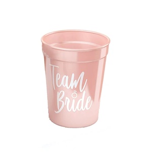 Articoli per Festa di Addio al Nubilato, Bicchieri in Plastica '<span class=keywords><strong>Team</strong></span> <span class=keywords><strong>Bride</strong></span>', Regalo per la Sposa, Decorazioni Matrimoniali Personalizzabili in Colore e Dimensioni - Product Image 5