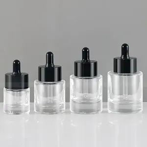 Heißglas ätherisches Öl Tropf flasche 15ml 30ml 40ml 50ml für Kosmetik verpackungen OEM