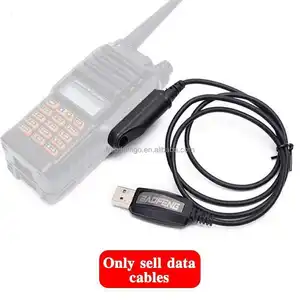 Baofeng walkie talkie program cable for BF UV-9R waterproof two way radio original USB program cable with software