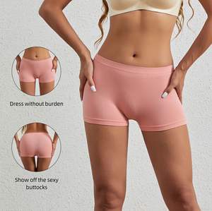 Venta al por mayor de fábrica Ougemei Mujeres Ropa interior sin costuras Bragas Boxer Breve Seguridad Boy Shorts Boyshorts Boxer de las mujeres - Product Image 2