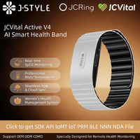 Bracelet connecté JCVital 2501 SDK APL OEM ODM avec IA et surveillance 24h/24, bracelet intelligent OEM pour le fitness et la santé