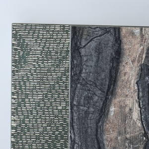 Tablero de Partículas con Textura Tejida <span class=keywords><strong>Verde</strong></span> Resistente al Desgaste con Patrón de Mármol para Estaciones de Trabajo de Oficina y Decoración de Paredes de Cafeterías - Product Image 1