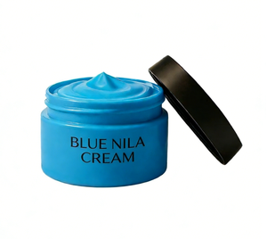 Crème <span class=keywords><strong>Visage</strong></span> Hydratante et Éclaircissante au <span class=keywords><strong>Nila</strong></span> <span class=keywords><strong>Bleu</strong></span> à l'Acide Hyaluronique pour Soin Anti-Rides – Prix Usine - Product Image 3