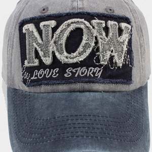 Fashion Men Push <b>Patch</b> Embroidery Sunshade Summer Color Match Soft Curved Brim Logo Cotton Baseball Cap Washed Sport Cap - Product Image 4