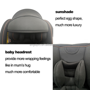 Siège auto bébé I-Size R129 noir/gris, capacité de charge 36 kg, rotatif, pour <span class=keywords><strong>groupe</strong></span> 0-12 ans, fourni par l'usine. - Product Image 2