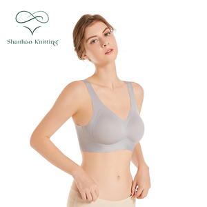 Reggiseno <span class=keywords><strong>senza</strong></span> soluzione di continuità da donna con Logo personalizzato stampa Private Label supporto per tutti i giorni <span class=keywords><strong>senza</strong></span> fili - Product Image 1