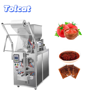 Machine d'emballage automatique en acier inoxydable pour sauces, crèmes, miel et produits cosmétiques, de bonne qualité - Product Image 1