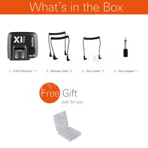 Godox X1C X1R-C TTL 2.4G Récepteur Sans Fil pour <span class=keywords><strong>Canon</strong></span> Série Caméras 1000D 600D 700D 650D 100D 550D 500D 450D 400D 350D <span class=keywords><strong>300D</strong></span> - Product Image 3