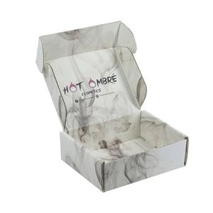 Caja de Cartón Corrugado Reciclable de Buena Calidad, Caja de Envío Impresa Personalizada con Estampado en Dorado para Empaque de Regalos - Product Image 4