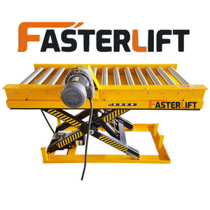 Meja angkat gunting, Platform pengangkat harga dengan Organ di bawah gunting hidrolik angkat dengan penutup pelindung - Product Image 3