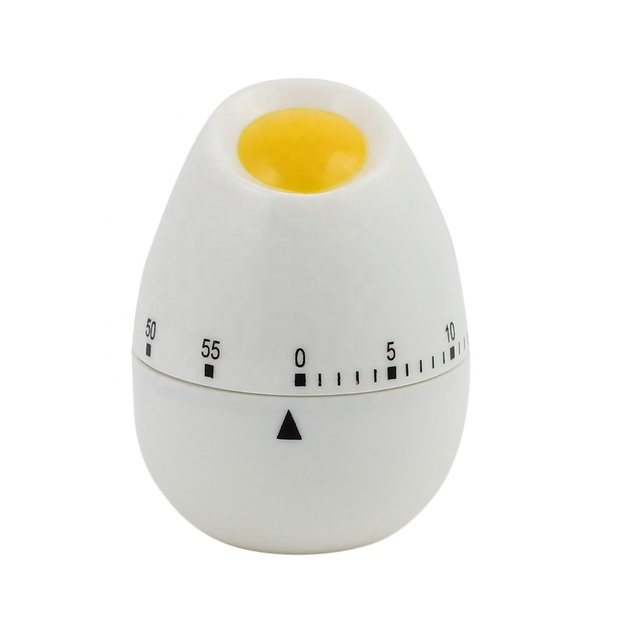 2.2x2.2x3-Inch 60 Minutes Mechanical Kitchen Salted Egg Timer