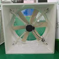 Ventilateur d'extraction de ventilation mural industriel à haut volume de 146cm 50 ''pour l'extraction de la chaleur et de la poussière en usine