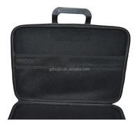 Sacoche pour ordinateur portable en EVA imperméable de style professionnel durable avec doublure en velours doux, poignée antichoc, fermeture éclair, travail, voyage