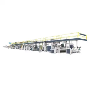 Línea de producción de cartón corrugado OEM ODM, maquinaria de fabricación de papel, empalmador automático