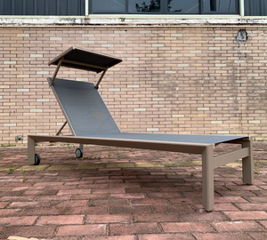 <span class=keywords><strong>Tumbona</strong></span> de Aluminio de Nuevo Diseño, <span class=keywords><strong>Tumbona</strong></span> de Playa, <span class=keywords><strong>Tumbona</strong></span> para Tomar el Sol Junto a la Piscina <span class=keywords><strong>con</strong></span> <span class=keywords><strong>Toldo</strong></span> y Ruedas - Product Image 5