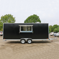 Camion de restauration et remorque personnalisés en acier inoxydable Chammp avec équipement pour glaces et hot-dogs, cuisine de restaurant complète