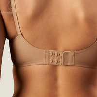 À la mode sans couture profonde V gelée U dos soutien-gorge sans fil mince doux soutien rembourré Bralette avec bretelles réglables femmes soutien-gorge quotidien