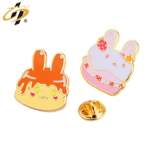 Hacer su propio diseño de esmalte duro precioso diseño de dibujos animados de <span class=keywords><strong>pin</strong></span> personalizado en chapado en oro - Product Image 1