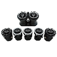 64 couleurs lumineuses, éclairage ambiant LED pour les aérateurs avant et arrière de type turbine pour Mercedes Benz Classe A/B W177 W247 CLA C118 GLA/GLB X247