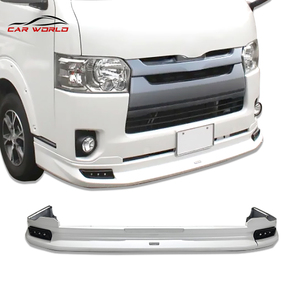 Kit carrosserie avant LED pour Hiace 200 Series 2014-2018 en plastique ABS noir, état neuf - Product Image 4