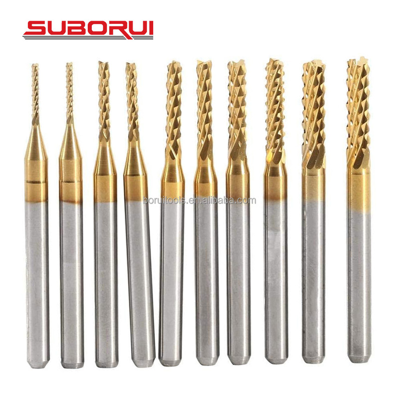 SUBORUI 10Pcs 1 8 PCB Drill