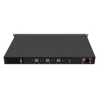 Routeur pare-feu CWWK B150 1U pour rack, serveur Pfsense i3 i5 i7, 8 ports LAN 2.5GbE i226V, 4 ports SFP 10G 82599ES, matériel OPNsense pour montage en rack