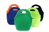Sac à déjeuner isotherme en néoprène et polyester, sacs de transport pour repas lavables, boîte à repas pour le travail, pique-nique, sacs légers pour la préparation des repas