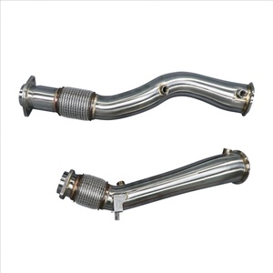 Powerful Reducing Exhaust Downpipes Exhaust Pipes for BMW X3M X4M F97 F98 S58B30A 3.0T 2019-2022 - Product Image 1