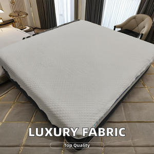 Jacquard Tricot đan gối nệm vải 100% polyester <span class=keywords><strong>PU</strong></span> tráng xé kháng vật liệu bền - Product Image 4