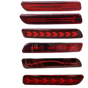 Luces Led de freno HGD, Reflector de parachoques rojo de alta luz para Suzuki Ertiga, Ciaz, Vitara, s-cross, SX4, contra salpicaduras